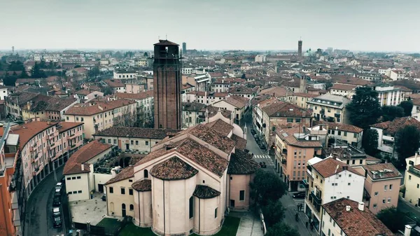 Veduta aerea di Treviso, Italia — Foto Stock