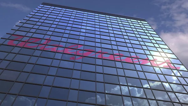 Logotipo de WALGREENS en edificio moderno que refleja cielo y nubes, representación editorial 3D —  Fotos de Stock