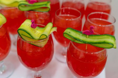 non Alcoholic Mocktails at party