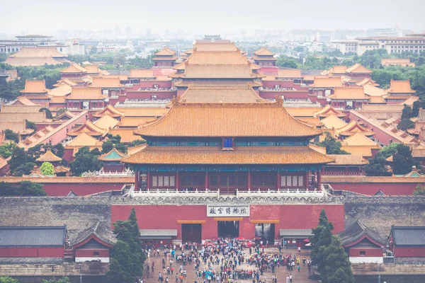 Заборонене Місто Пекін Китай — стокове фото