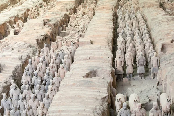 Xian Çin Mayıs 2018 Chinas Ilk Mparator Xian Türbesi Terracotta — Stok fotoğraf