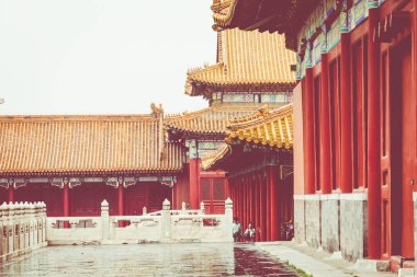 Eski Kraliyet Sarayları'nın yasak şehrinin Pekin, Çin