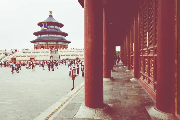 Beijing China Mayo 2018 Templo Del Cielo Hito Ciudad Beijing — Foto de Stock