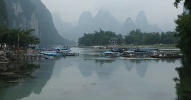 Li Nehri, Xingping, Guilin, Çin. Xingping iline bağlı Kuzey Guangxi, China.