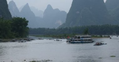 Li Nehri, Xingping, Guilin, Çin. Xingping iline bağlı Kuzey Guangxi, China.