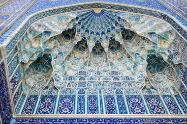 Ayrıntı gür-E Amir türbesi, Asya Fatih Tamerlane Türbesi veya Timur, Semerkand, Özbekistan