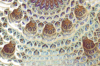 Ayrıntı gür-E Amir türbesi, Asya Fatih Tamerlane Türbesi veya Timur, Semerkand, Özbekistan