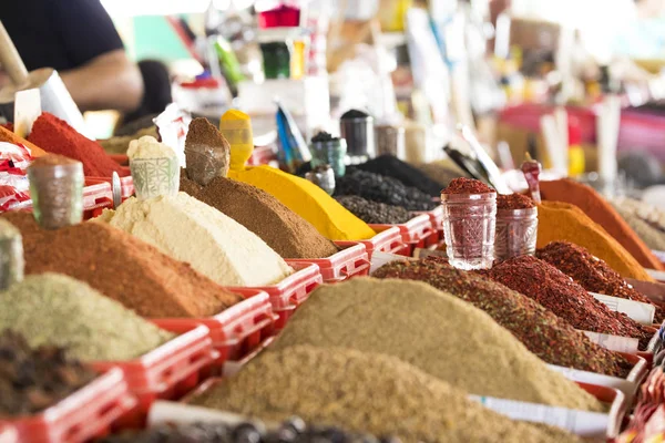 Traditional Bazaar Spices Tashkent Uzbekistan — Stock Photo, Image