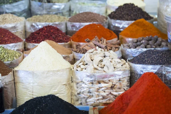 Traditional Bazaar Spices Tashkent Uzbekistan — Stock Photo, Image