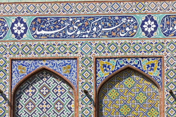 Khan Palace Kokand Oezbekistan Oude Paleis Met Gevels Van Gekleurde — Stockfoto
