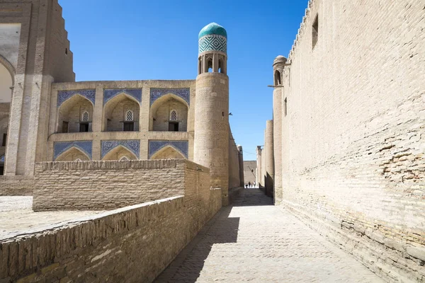 Ιστορικά Κτήρια Στο Φρούριο Ιτσάν Καλά Ιστορικό Κέντρο Της Khiva — Φωτογραφία Αρχείου