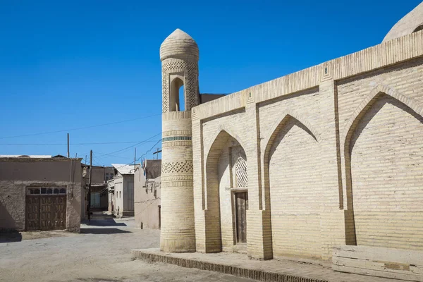 Historic Buildings Itchan Kala Fortress Historic Center Khiva Unesco World — Stock Photo, Image