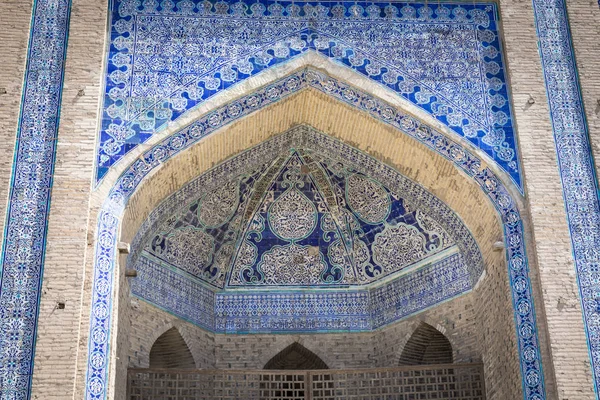 Itchan 卡拉堡垒在希历史中心的历史建筑 教科文组织世界文化遗产在乌兹别克斯坦 — 图库照片