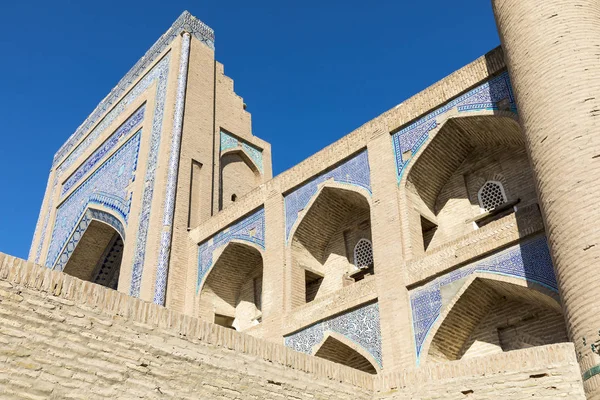 Historic Buildings Itchan Kala Fortress Historic Center Khiva Unesco World — Stock Photo, Image