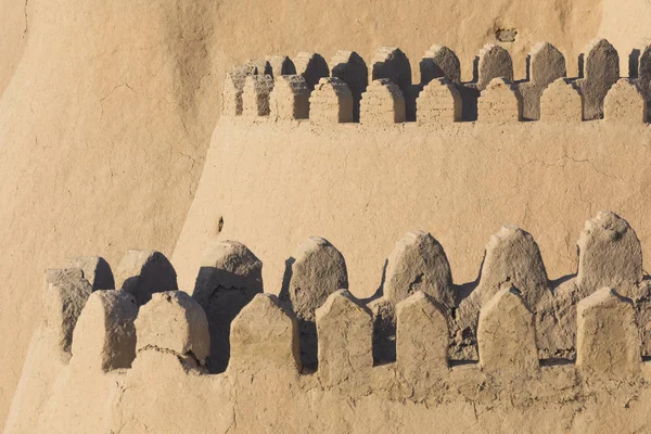 Hiva Antik Şehir Şehir Surları Unesco Dünya Mirası Özbekistan Orta — Stok fotoğraf