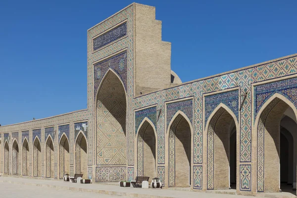 Mir Arab Madrasah Miri Arab Madrasah Bukhara Uzbekistan — Stock Photo, Image