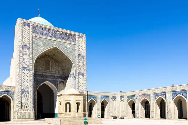 Mir Arabische Madrasah Miri Arab Madrasah Bukhara Oezbekistan — Stockfoto