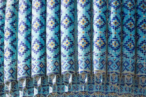 Detail Van Gur Amir Mausoleum Het Graf Van Aziatische Veroveraar — Stockfoto