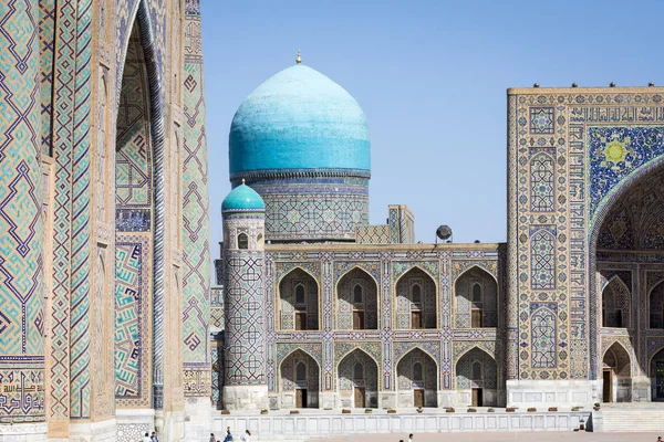 Samarkand Üzbegisztán Augusztus 2018 Ban Registan Szíve Samarkand Ősi Város — Stock Fotó