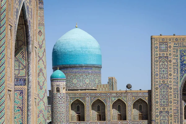 Регистан Сердце Древнего Города Самарканда Узбекистан — стоковое фото