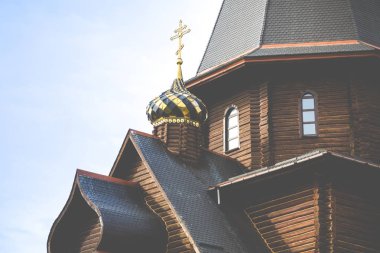 Minsk, Beyaz Rusya - 12 Eylül 2018: Tapınağı Kutsal Teslis (Trinity Kilisesi onuruna). 