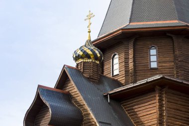 Minsk, Beyaz Rusya - 12 Eylül 2018: Tapınağı Kutsal Teslis (Trinity Kilisesi onuruna). 