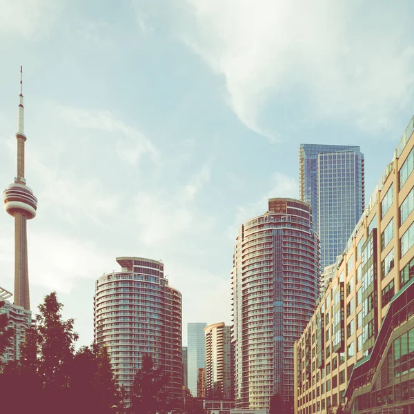 City Street Byggnad Visa Toronto Ontario Kanada — Stockfoto