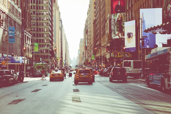 Nueva York Septiembre 2018 Calle Ciudad Nueva York Manhattan Hora —  Fotos de Stock