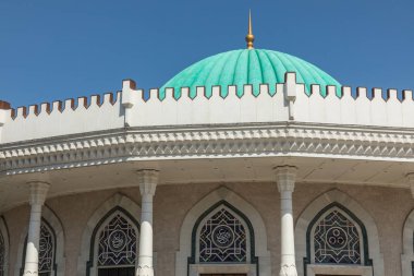 Taşkent, Özbekistan - 23 Ağustos 2018: Devlet Müzesi Taşkent Timuri Müzesi.
