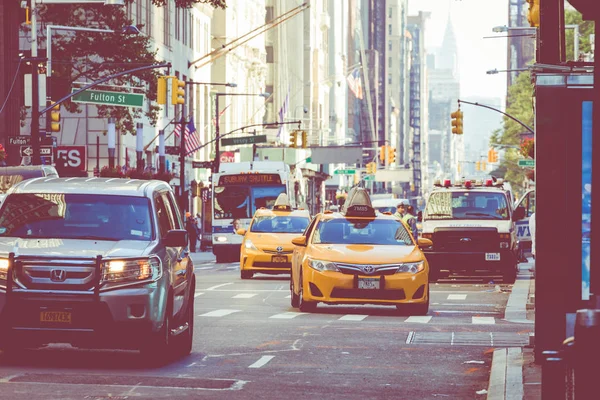 New York September 2018 New York City Street Road Manhattan — Stockfoto