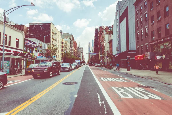 Nova Iorque Setembro 2018 Nova Iorque Estrada Rua Manhattan Verão — Fotografia de Stock