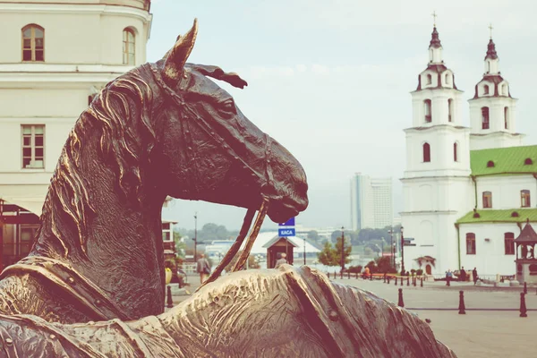 Kathedraal Van Heilige Geest Minsk Kerk Van Wit Rusland Symbool — Stockfoto