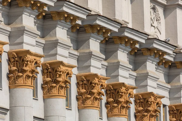 Tradiční Architektura Staré Části Minsk Bělorusko — Stock fotografie