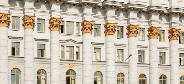 Traditionelle Architektur Der Altstadt Von Minsk Weißrussland — Stockfoto