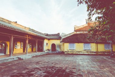 Hue, Vietnam için imparatorluk Nguyen Kraliyet Sarayı Hanedanı. UNESCO Dünya Miras Listesi.