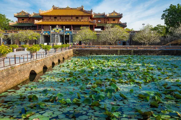 Hue Wietnam Listopada 2018 Imperial Palace Royal Nguyen Dynastii Hue — Zdjęcie stockowe