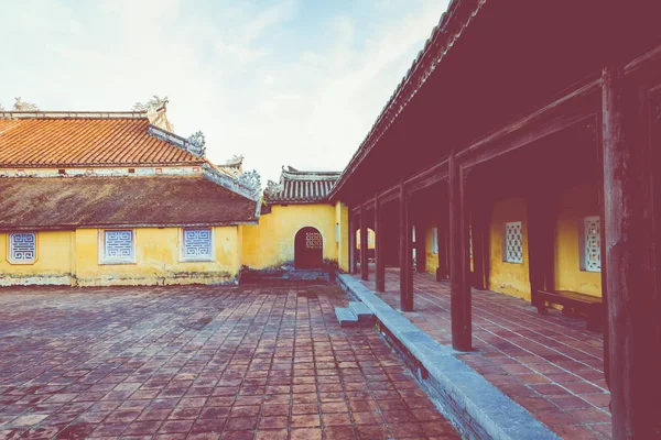 Royal Palace Nguyen Dynastii Cesarskiej Hue Vietnam Światowego Dziedzictwa Unesco — Zdjęcie stockowe