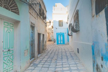 Sousse Medine'de. Ortaçağ kenti. Tunus