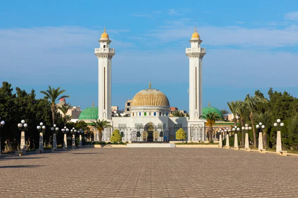 Mausoléu Habib Bourgiba Primeiro Presidente República Tunísia Monastir — Fotografia de Stock