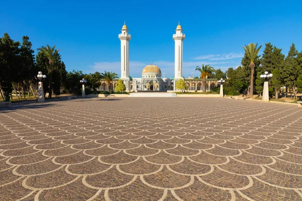 Mausoléu Habib Bourgiba Primeiro Presidente República Tunísia Monastir — Fotografia de Stock