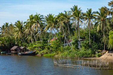Hoi An, Vietnam yakınlarındaki geleneksel köy. 