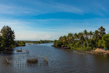 Hoi An, Vietnam yakınlarındaki geleneksel köy. 
