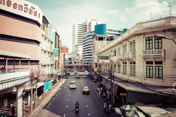 Bangkok, Thailand-28 november 2018: Bangkok verkeer in de mo — Stockfoto