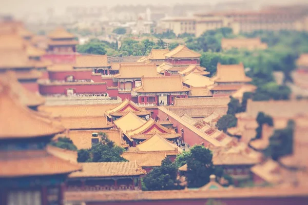 The Forbidden City, Beijing, China. Selective Focus. — Stock Photo, Image