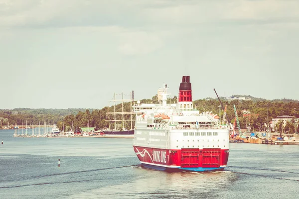 MARIEHAMN, ISLAS ALAND - 06 DE AGOSTO DE 2019: Crucero MS Amore —  Fotos de Stock