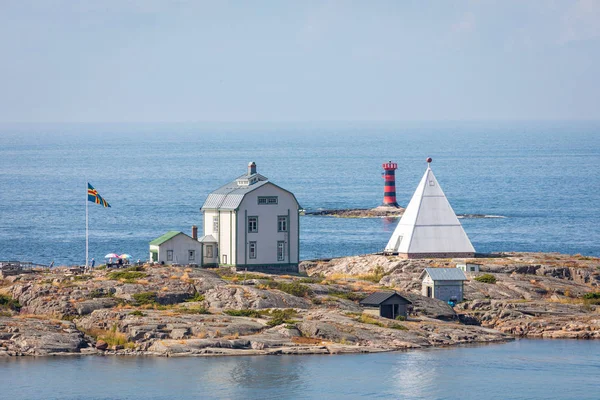 Kobba klintar, eine alte Pilotstation im aland archipel mit ca. — Stockfoto