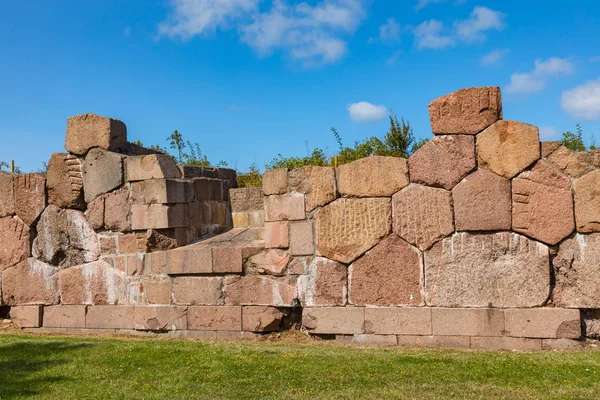 Historical fortified site of Bomarsund. Ruins of fortress. Finla — Stock Photo, Image