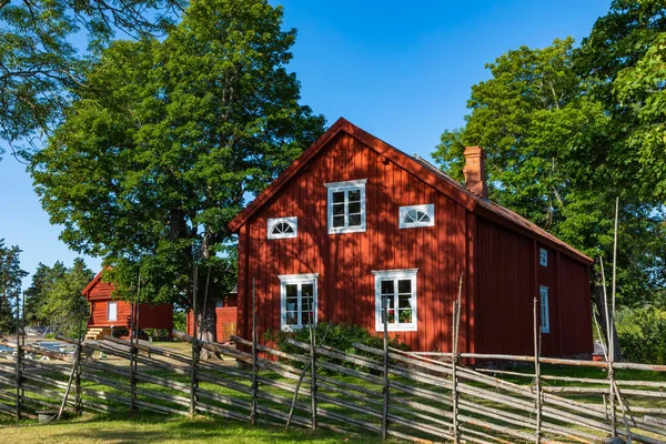 Museo al aire libre Jan Karlsgarden en las islas Aland, Finlandia. La m —  Fotos de Stock