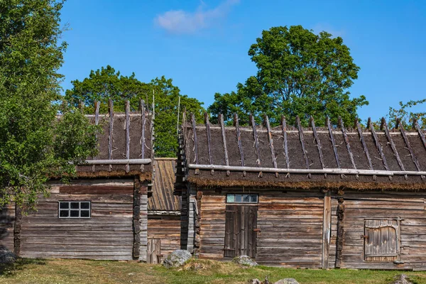 Aland adaları Jan Karlsgarden açık hava müzesi, Finlandiya. M