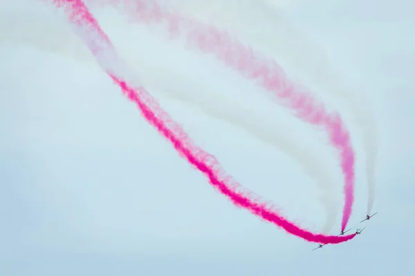 Гдиня, Поморське, Польща-17 серпня 2019: саудівські яструби Aer — стокове фото